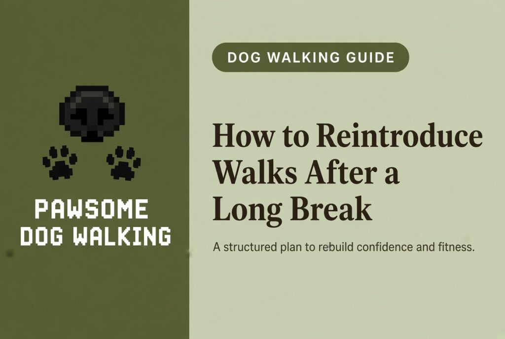 How to Reintroduce Walks After a Long Break